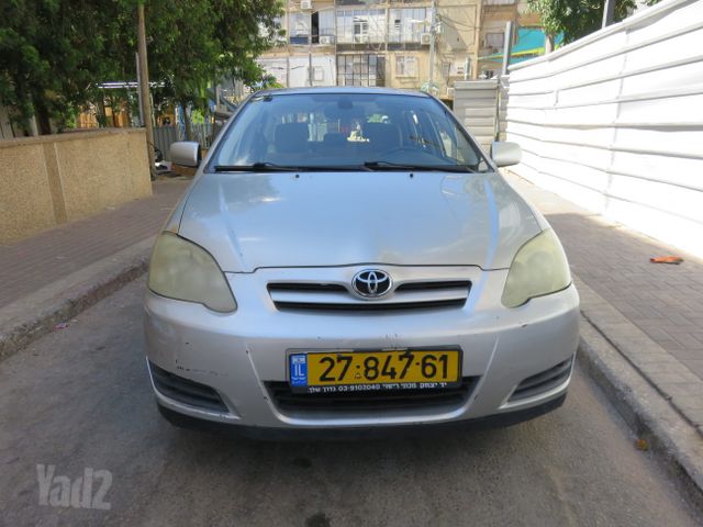 קורולה GLI RunX אוט׳ 1.6 (110 כ״ס)