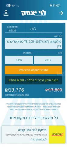 מודעת רכב פולקסווגן ג'טה