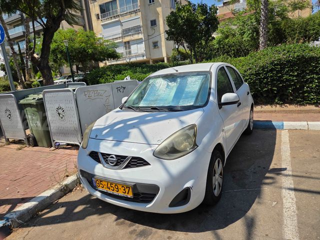 מודעת רכב ניסאן מיקרה