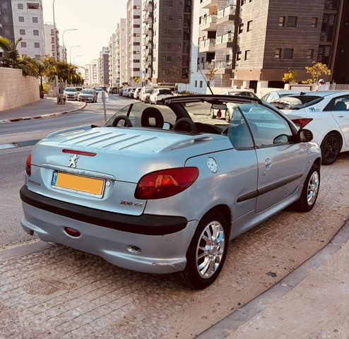 206 CC אוט׳ 1.6 (110 כ״ס)