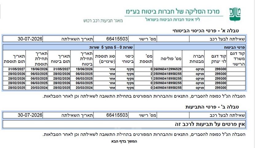 מודעת רכב טסלה מודל 3