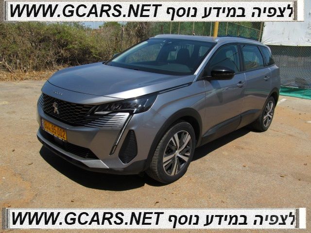 מודעת רכב פיג'ו 5008
