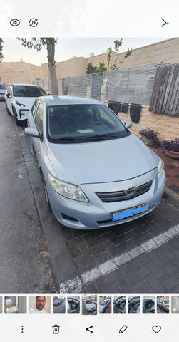 מודעת רכב טויוטה קורולה