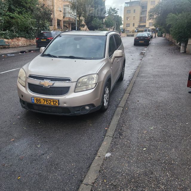 מודעת רכב שברולט אורלנדו