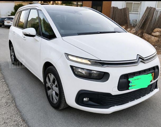 C4 פיקאסו Comfort Pack אוט׳ בנזין מיניוואן / MPV 7 מק 1.6 (165 כ״ס) [2016-2021]