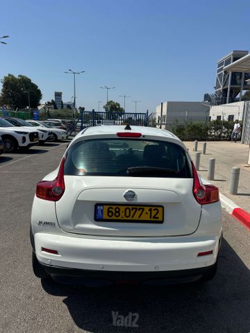 מודעת רכב ניסאן ג'וק