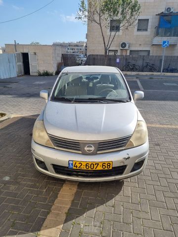 מודעת רכב ניסאן טידה
