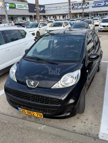 מודעת רכב פיג'ו 107