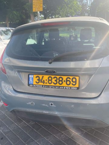 מודעת רכב פורד פיאסטה