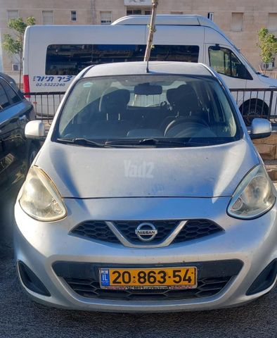 מודעת רכב ניסאן מיקרה