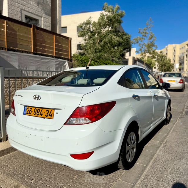 מודעת רכב יונדאי אקסנט i25