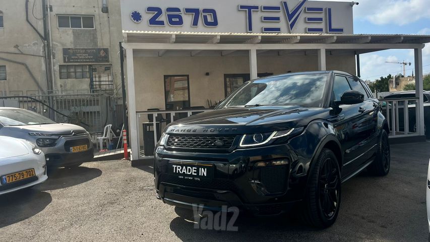 מודעת רכב לנד רובר ריינג' רובר איווק