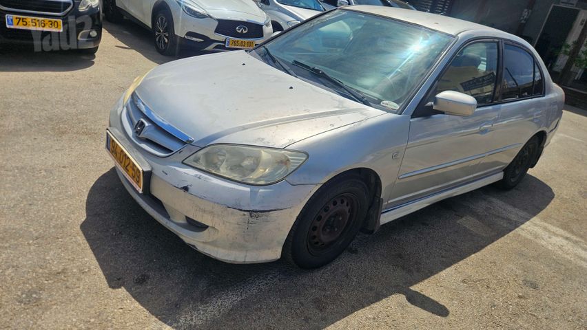 מודעת רכב הונדה סיוויק