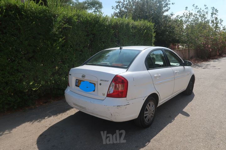 מודעת רכב יונדאי אקסנט i25
