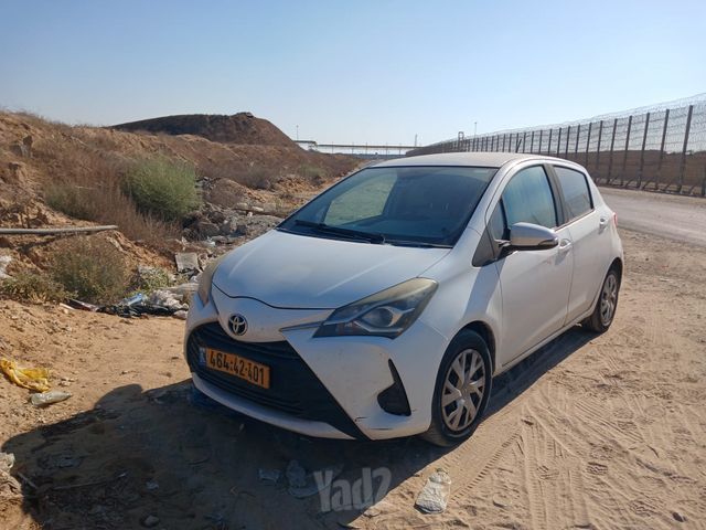מודעת רכב טויוטה יאריס