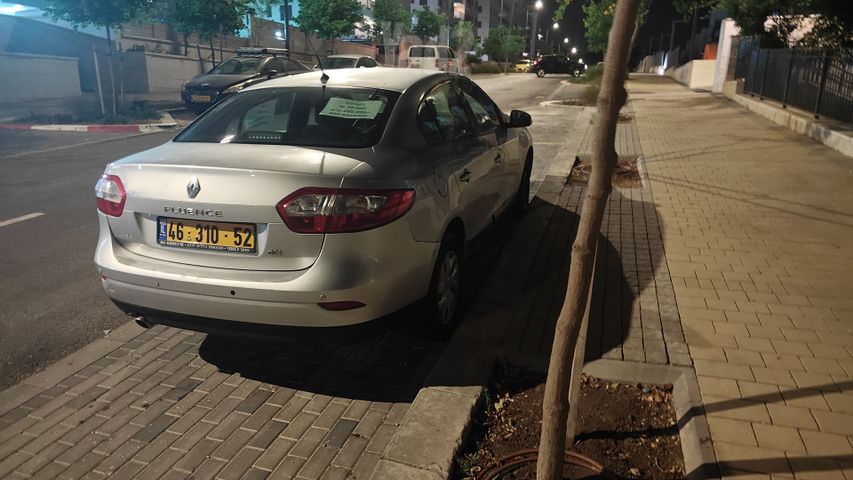 מודעת רכב רנו פלואנס