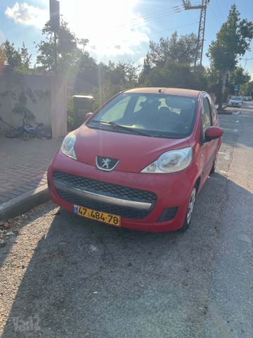 מודעת רכב פיג'ו 107