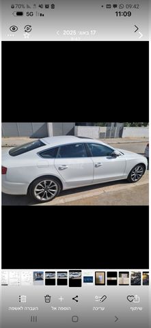 מודעת רכב אאודי A5