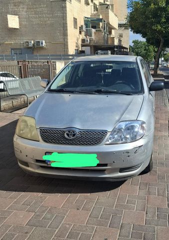 מודעת רכב טויוטה קורולה
