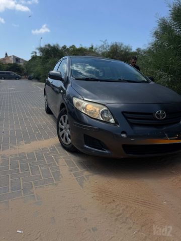 מודעת רכב טויוטה קורולה
