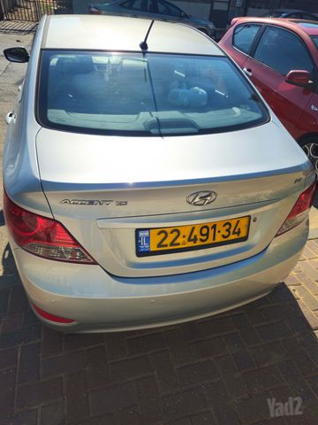מודעת רכב יונדאי אקסנט i25