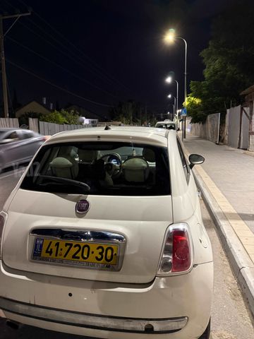 מודעת רכב פיאט 500
