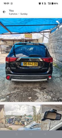 מודעת רכב מיצובישי אאוטלנדר