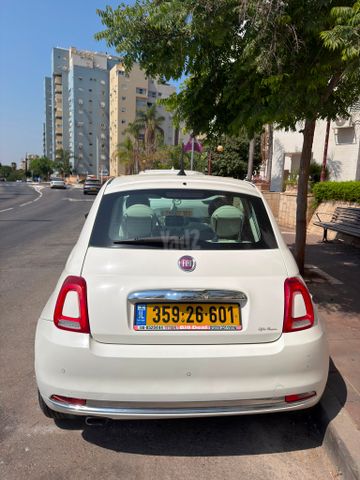 מודעת רכב פיאט 500