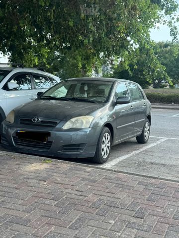 מודעת רכב טויוטה קורולה