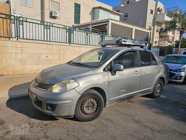 מודעת רכב ניסאן טידה