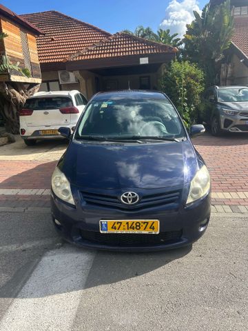 מודעת רכב טויוטה אוריס