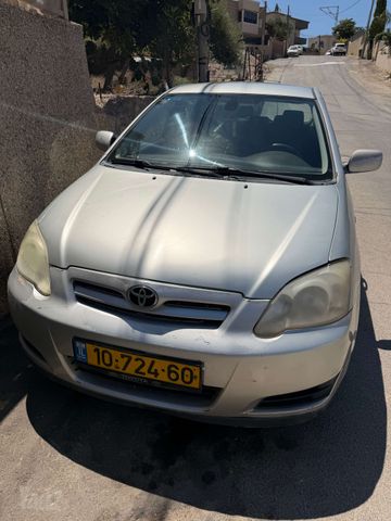 מודעת רכב טויוטה קורולה