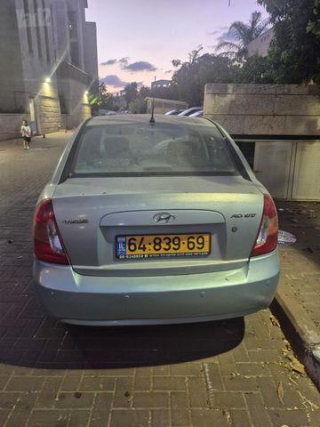 מודעת רכב יונדאי אקסנט i25