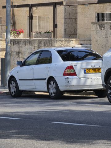 מודעת רכב טויוטה קורולה