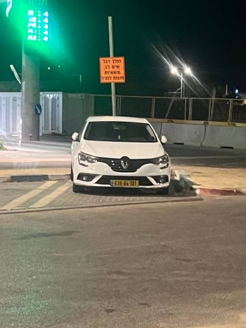 מודעת רכב רנו מגאן