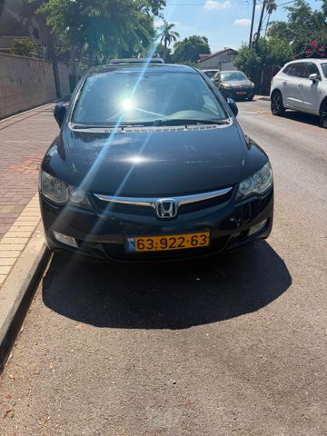 מודעת רכב הונדה סיוויק