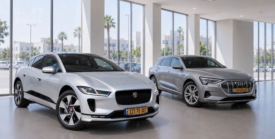 מודעת רכב יגואר I-Pace