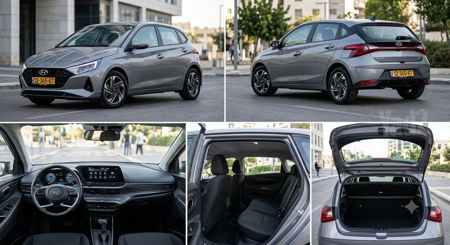 מודעת רכב יונדאי i20