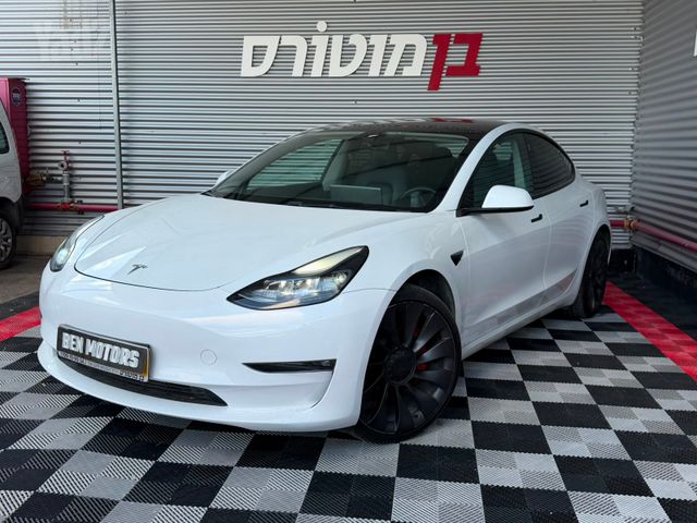 מודעת רכב טסלה מודל 3 1