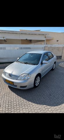 מודעת רכב טויוטה קורולה