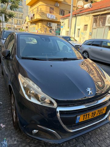 מודעת רכב פיג'ו 208