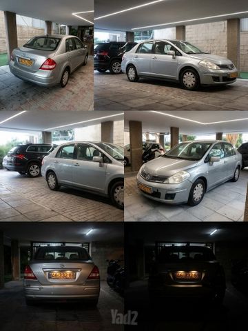 מודעת רכב ניסאן טידה