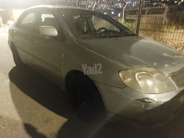 מודעת רכב טויוטה קורולה