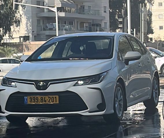 מודעת רכב טויוטה קורולה