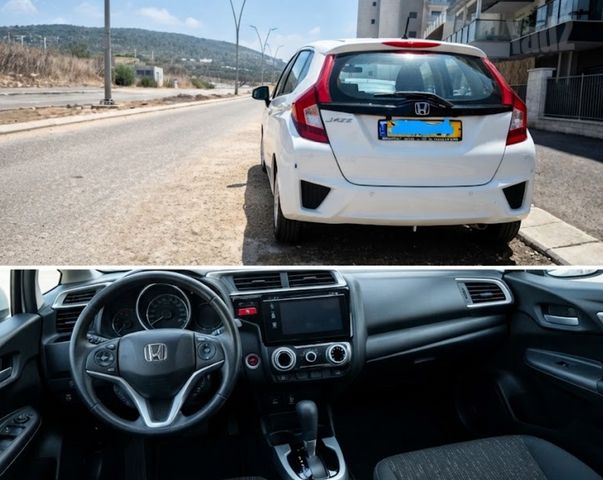 מודעת רכב הונדה ג'אז 