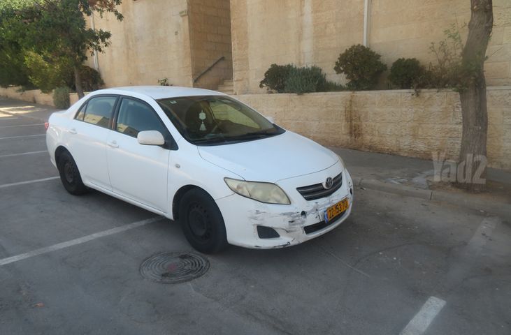 מודעת רכב טויוטה קורולה