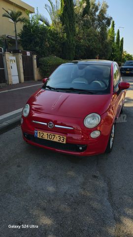 מודעת רכב פיאט 500