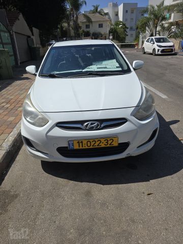 מודעת רכב יונדאי אקסנט i25