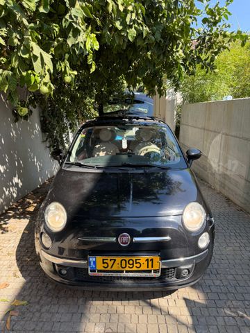 מודעת רכב פיאט 500