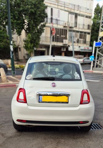 מודעת רכב פיאט 500